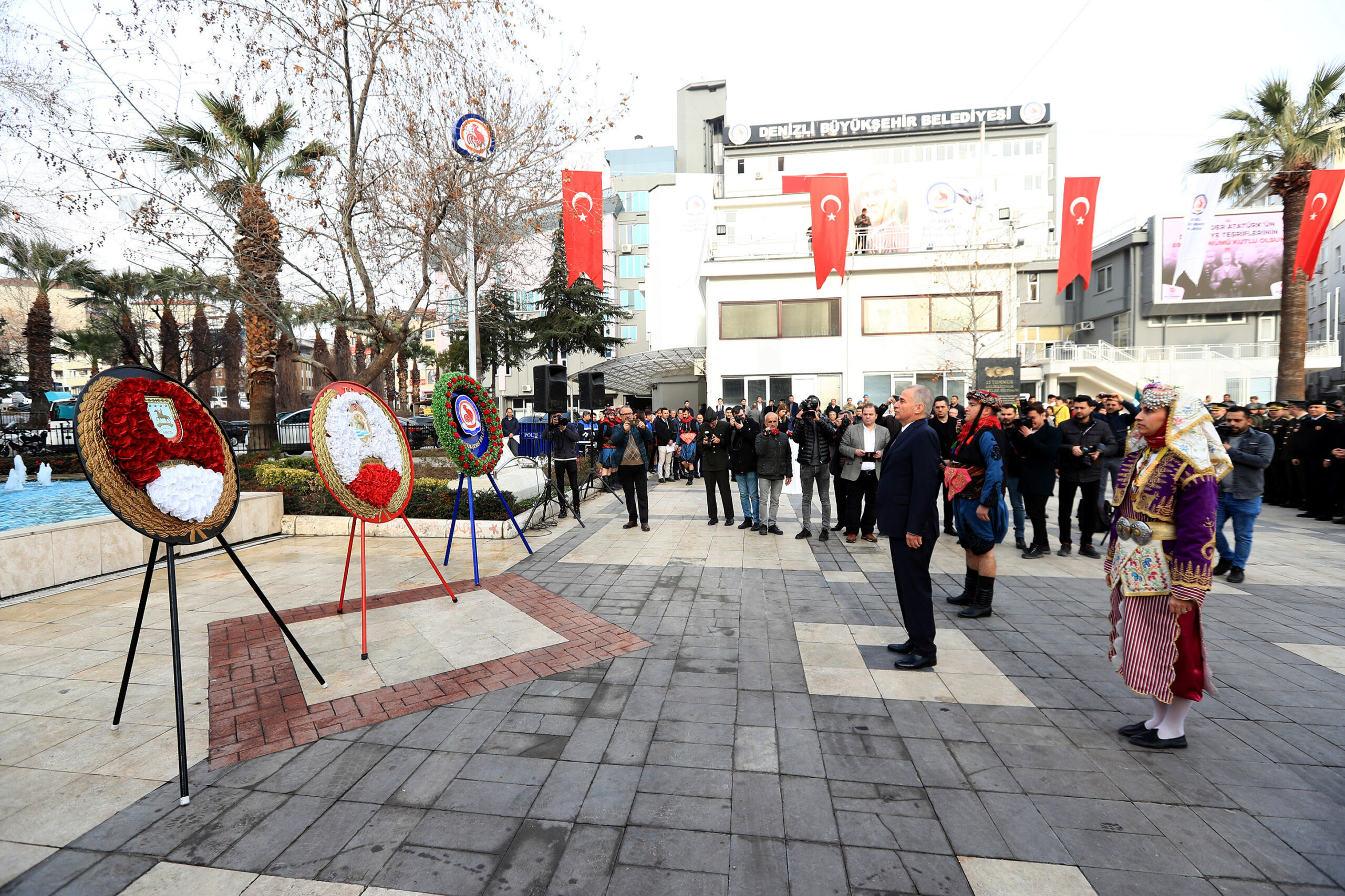 ATATRK1 scaled - Atatürk'ün Denizli'ye gelişinin 90. yıldönümü törenlerle anılacak
