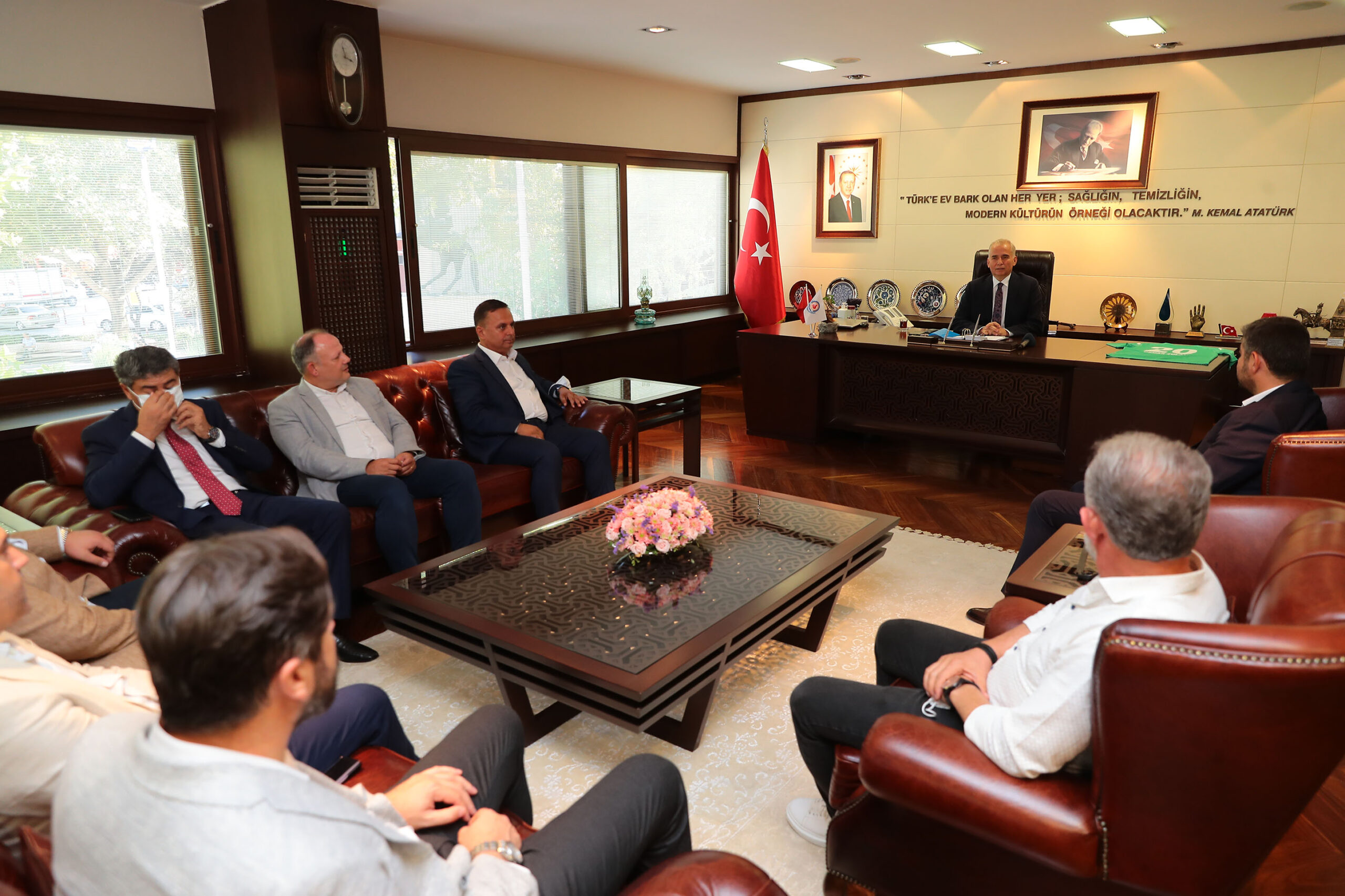 Denizlispordan Baskan Zolana ziyaret 4 scaled - Denizlispor'dan Başkan Zolan’a ziyaret